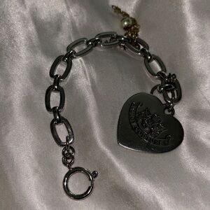 Juicy couture chain link bracelet